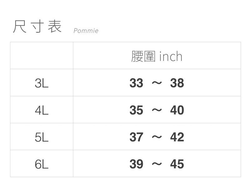 Pommie 加大泳褲尺寸